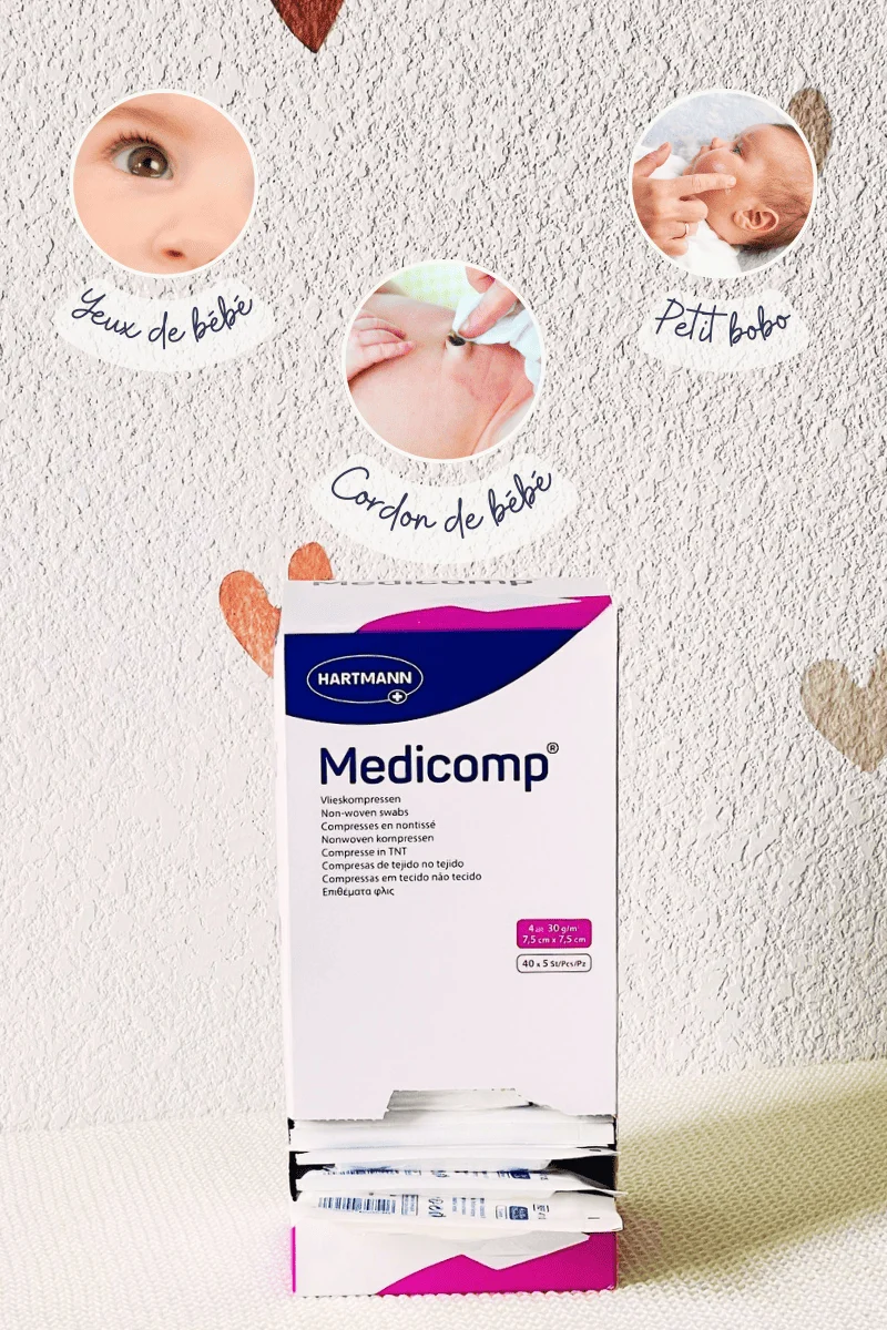 Compresses Stériles – Soins Quotidiens Bébé – Image 4